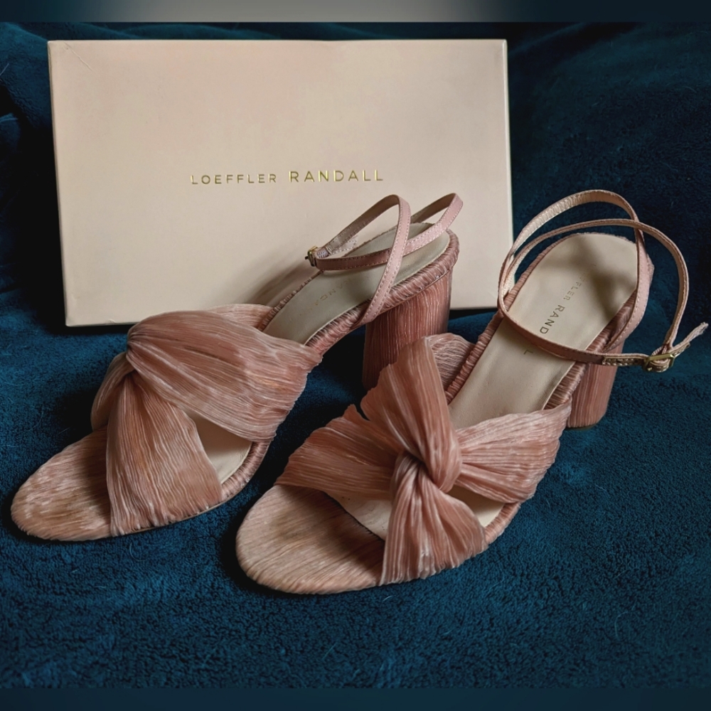 Loeffler Randall Pleated Twist Heel